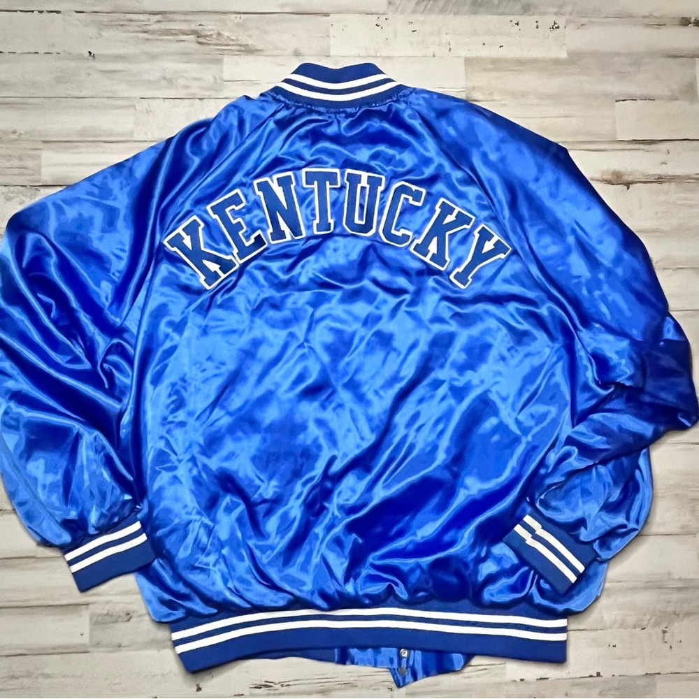 Vintage Bomber Style Jacket KENTUCKY bomber Jacket Auburn Sportswear Made In USA